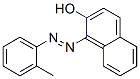 1-(o-Tolylazo)-beta-naphthol 化学構造式