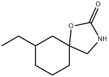 1-Oxa-3-azaspiro[4.5]decan-2-one,7-ethyl-(7CI,8CI) 结构式