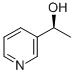(S)-1-(3-ピリジル)エタノール 化学構造式