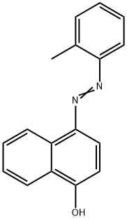 4-[(2-methylphenyl)azo]naphthol Structure
