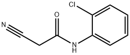 乙酰胺,N-(2-氯苯基)-2-氰基-, 50982-66-6, 结构式