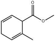2,5-Cyclohexadiene-1-carboxylic acid, 2-Methyl-, Methyl ester 化学構造式