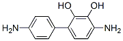 4,4'-Diamino-(1,1'-biphenyl)diol 化学構造式