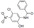 N-(5-クロロ-2-ヒドロキシ-4-ニトロフェニル)ベンズアミド 化学構造式