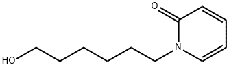 omega-hydroxyhexylpyridone-2 化学構造式