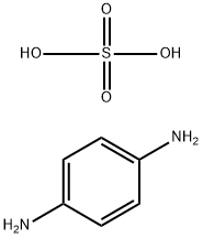 P-苯二胺硫酸盐, 50994-40-6, 结构式