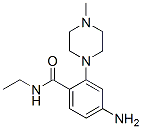 Benzamide, 4-amino-N-2-(4-methyl-1-piperazinyl)ethyl- Struktur