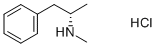 (+)METHAMPHETAMINE HYDROCHLORIDE Structure