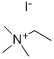 ETHYLTRIMETHYLAMMONIUM IODIDE Structure