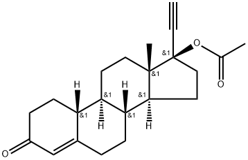 19-Norethindrone acetate Structure