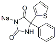 5-Phenyl-3-sodio-5-(2-thienyl)-2,4-imidazolidinedione Struktur
