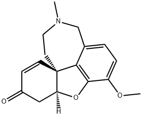 氢溴酸加兰他敏,510-77-0,结构式