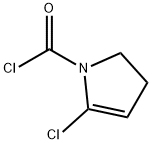 1H-Pyrrole-1-carbonyl chloride, 2-chloro-4,5-dihydro- (9CI) Structure