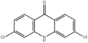 3,6-Dichloroacridin-9(10H)-one 结构式