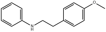 4-METHOXY-N-PHENYL-BENZENEETHANAMINE Structure