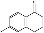 3,4-ジヒドロ-6-メチル-1(2H)-ナフタレノン 化学構造式