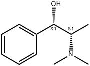 (S)-α-[(S)-1-(ジメチルアミノ)エチル]ベンゼンメタノール 化学構造式