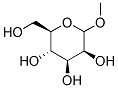 メチルD-マンノピラノシド 化学構造式