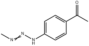 4'-(3-Methyl-1-triazeno)acetophenone Struktur