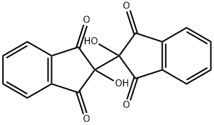 ヒドリンダンチン二水和物 化学構造式