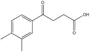 4-(3,4-二甲基苯基)-4-氧代丁酸, 51036-98-7, 结构式