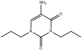5-氨基-1,3-二丙基-1,2,3,4-四氢嘧啶-2,4-二酮 结构式