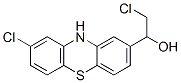 2-Chloro-1-(8-chloro-10H-phenothiazin-2-yl)ethanol 结构式