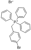 (4-BROMOBENZYL)TRIPHENYLPHOSPHONIUM BROMIDE Struktur