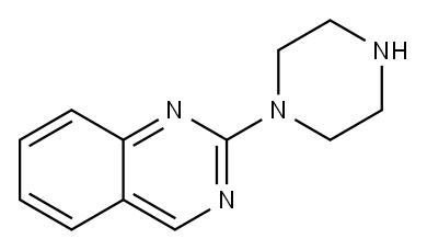2-(piperazin-1-yl)quinazoline Struktur