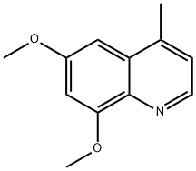 6,8-DIMETHOXY-4-METHYLQUINOLINE Structure