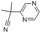 2-METHYL-2-PYRAZIN-2-YL-PROPIONITRILE Struktur