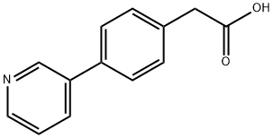 4-(3'-PYRIDYL)PHENYLACETIC ACID Structure