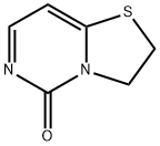2,3-ジヒドロ-5H-チアゾロ[3,2-c]ピリミジン-5-オン 化学構造式