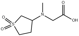 [(1,1-DIOXO-TETRAHYDRO-1LAMBDA6-THIOPHEN-3-YL)-METHYL-AMINO]-ACETIC ACID Struktur