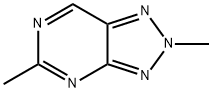 2H-1,2,3-Triazolo[4,5-d]pyrimidine, 2,5-dimethyl- (9CI) Struktur