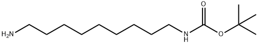 1-BOC-1,9-DIAMINONONANE 化学構造式
