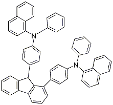 9-bis[4-(N-naphthalen-1-yl-N-phenylamino)-phenyl]-9H-fluorene