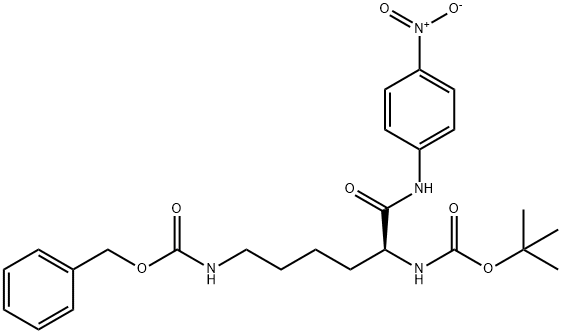 BOC-LYS(Z)-PNA Struktur