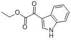 (1H-INDOL-3-YL)-OXO-ACETIC ACID ETHYL ESTER Structure