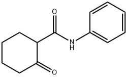 2-oxo-N-phenylcyclohexanecarboxaMide Struktur