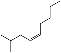 (Z)-2-Methyl-4-nonene Structure
