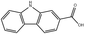 9H-咔唑-2-羧酸, 51094-28-1, 结构式
