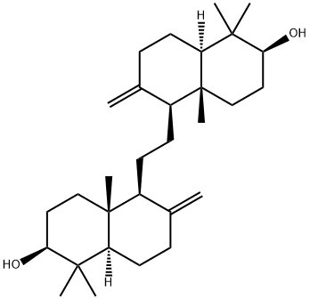 8,14-セコガンマセラ-8(26),14(27)-ジエン-3β,21α-ジオール 化学構造式