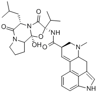 麦角克碱 结构式