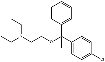 クロフェネタミン 化学構造式