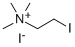 (2-iodoethyl)trimethylammonium iodide Structure