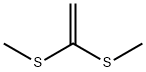 1,1-ビス(メチルチオ)エチレン 化学構造式