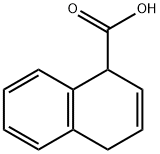 1,4-ジヒドロナフタレン-1-カルボン酸 化学構造式