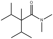 N,N,2,3-テトラメチル-2-(1-メチルエチル)ブタンアミド 化学構造式