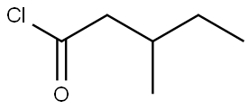 3-METHYLPENTANOYL CHLORIDE Struktur